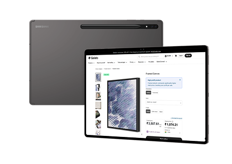Existing mobile application project visual