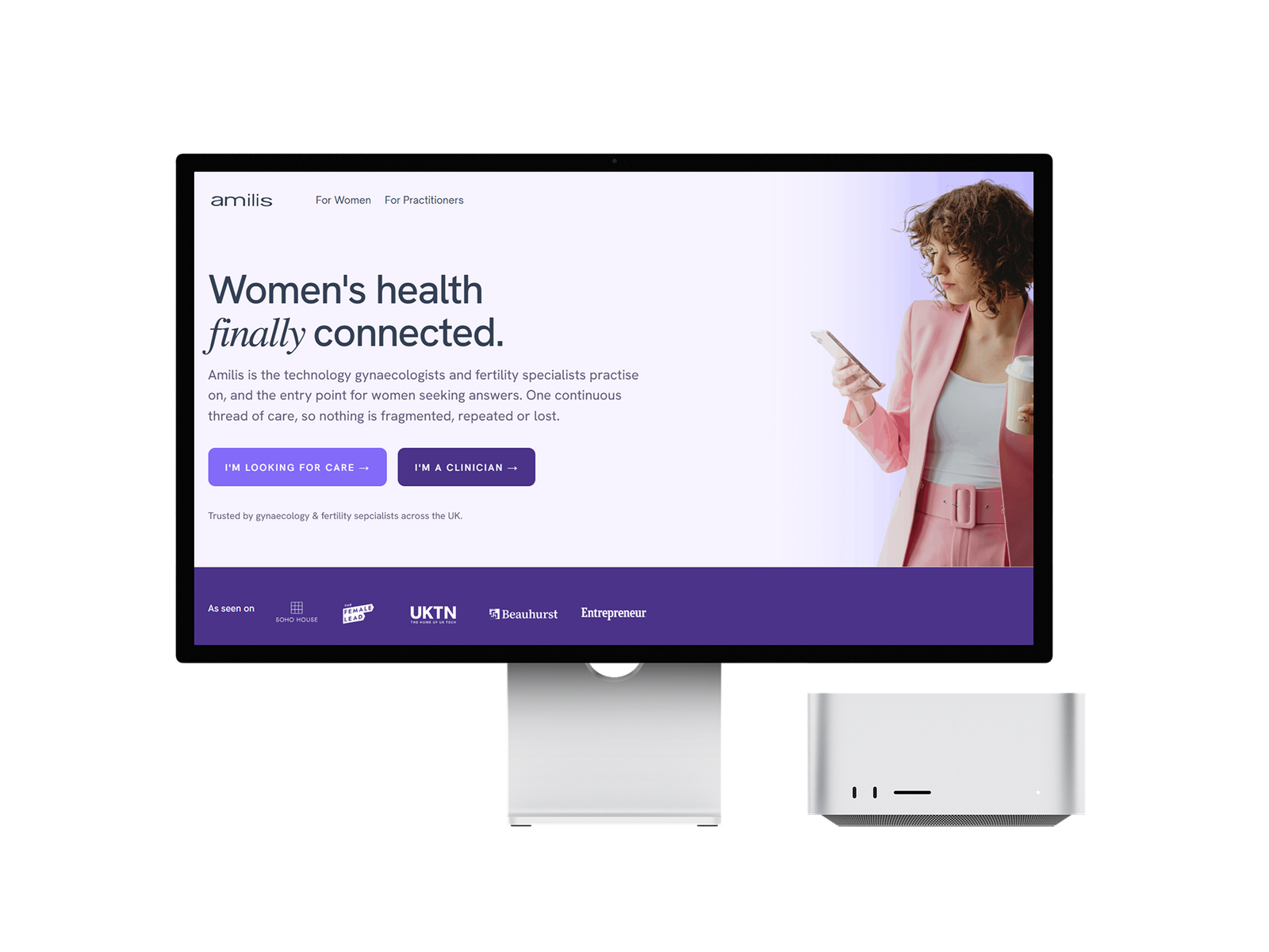 Healthcare booking platform preview