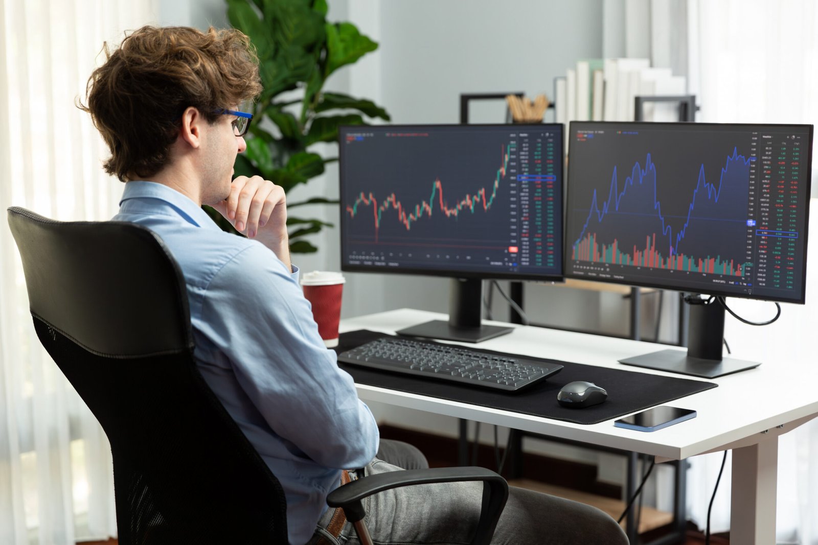 No-Code AI Trading Platform case study image
